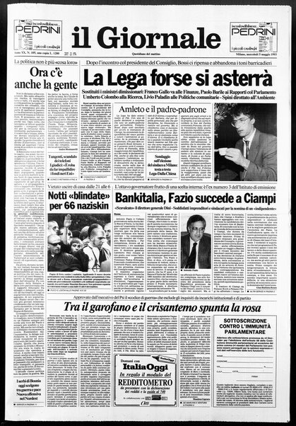 Il giornale : quotidiano del mattino